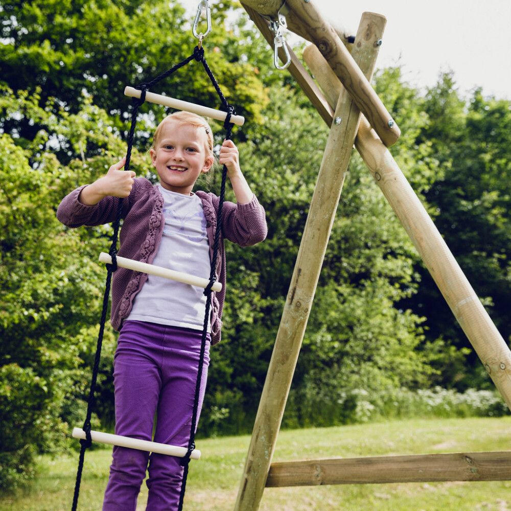 Klifurstigi Nordic Play 5 stig svart reypi