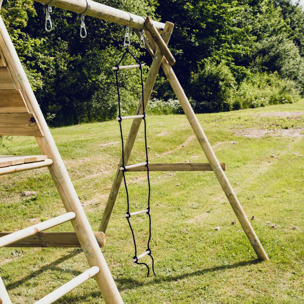 Klifurstigi Nordic Play 5 stig svart reypi