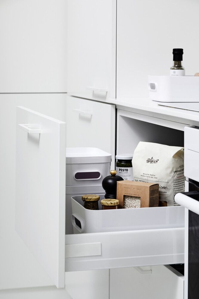 Plastkassi 15,4L SmartStore Compact L hvítur