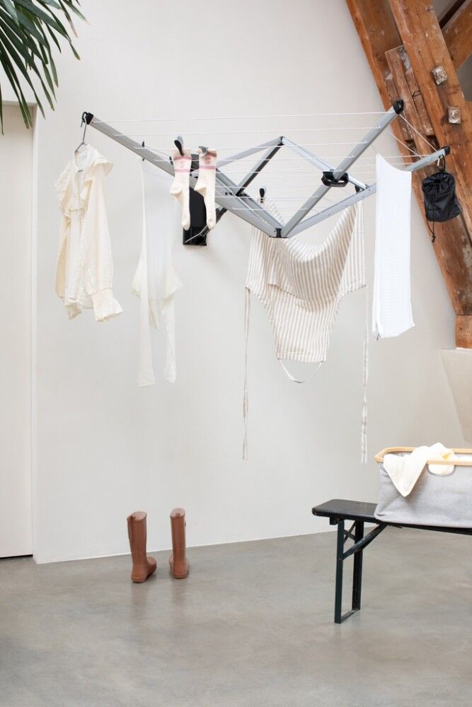 Þvottasnúra vegghengd 182x182 cm Brabantia