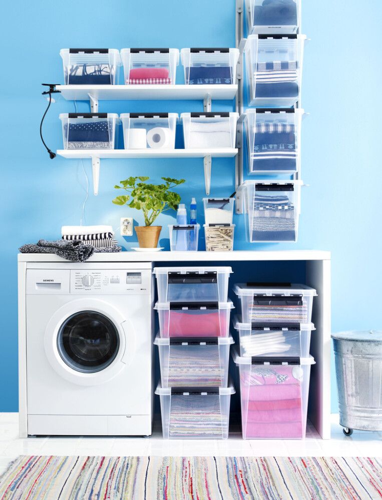 Plastkassi með loki 14L SmartStore Classic 15 glær