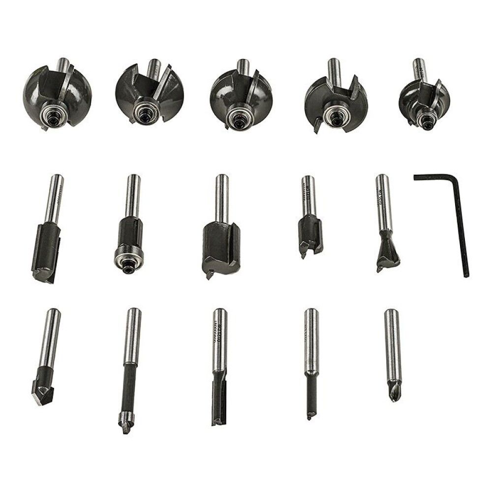 Fræsitannasett 6mm Ryobi RAKRBS15