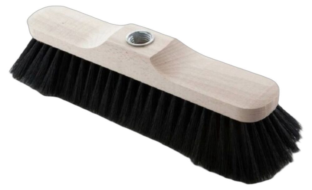 Gólfsópur með trébaki Gero