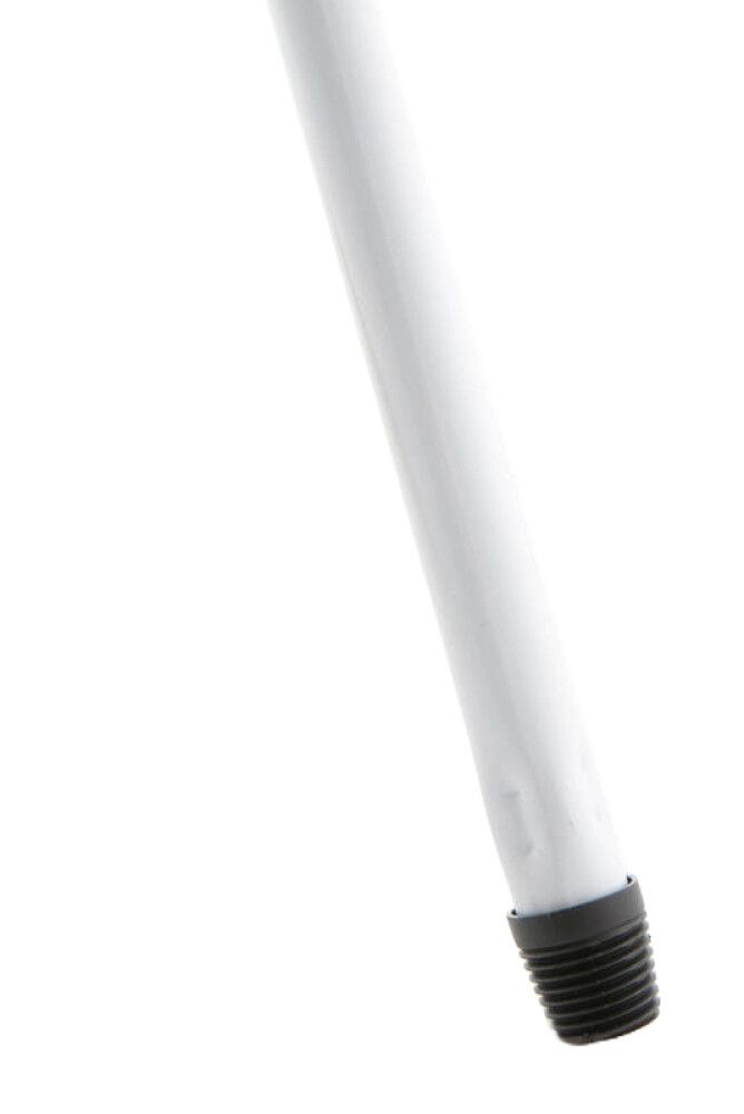 Stálskaft 150cm hvítt