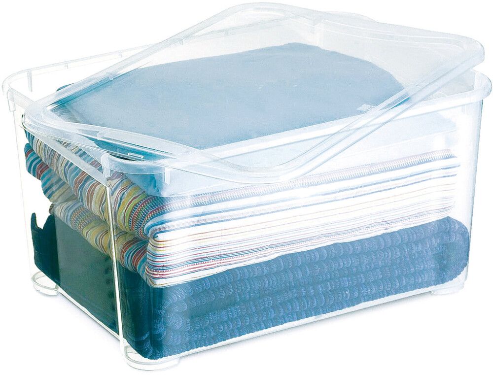 Plastkassi Clear box 13,5L XS