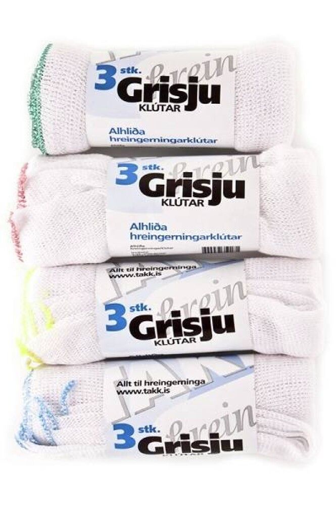 Grisjuklútar 3stk rúlla