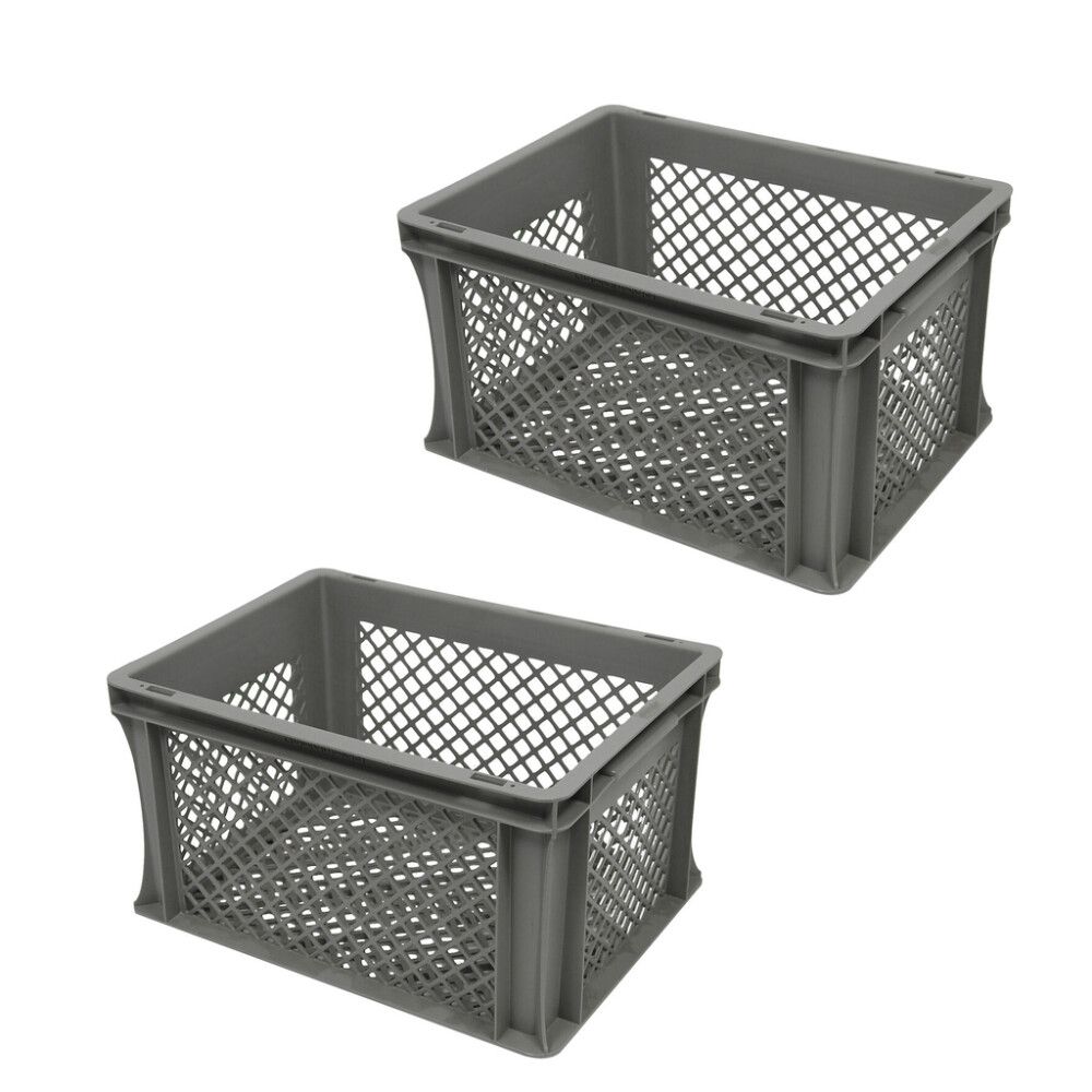 EURO plastkassi, sterkur, 18L 40X30X22CM, gataður