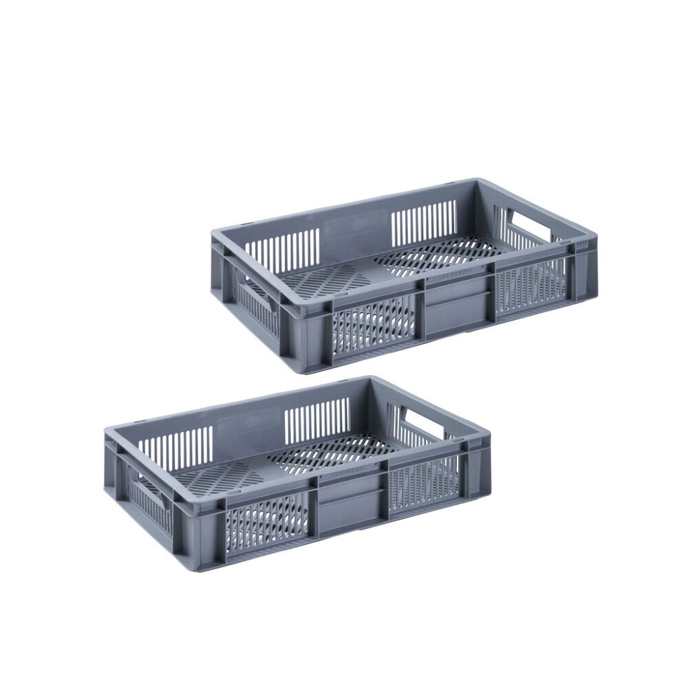 EURO plastkassi, sterkur, 20L 60X40X14CM, gataður