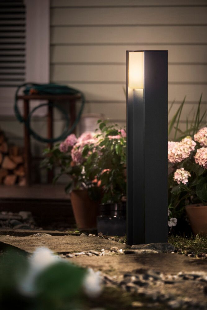 Garðljós E27 Turaco 9W Philips Hue 80 cm