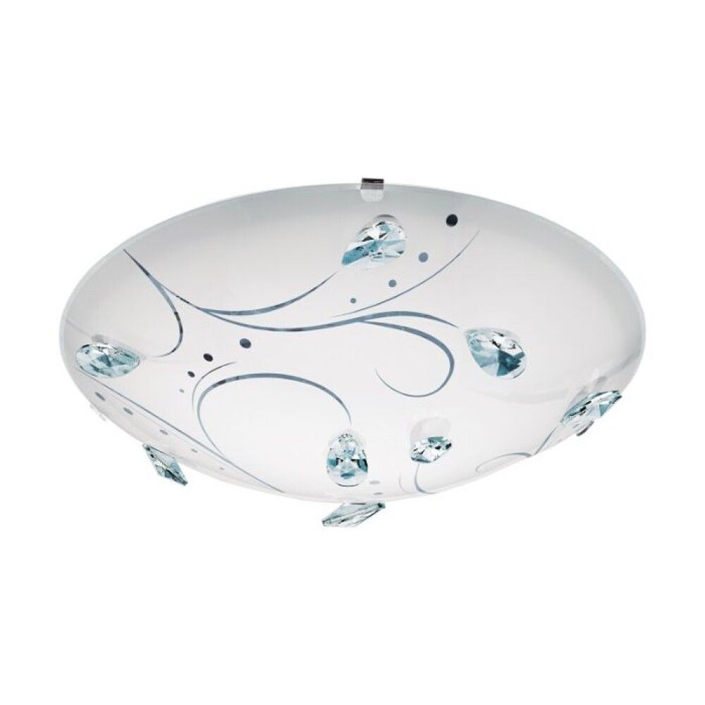 Kúpull Sorrenta 16W Eglo hvítur þv31,5cm