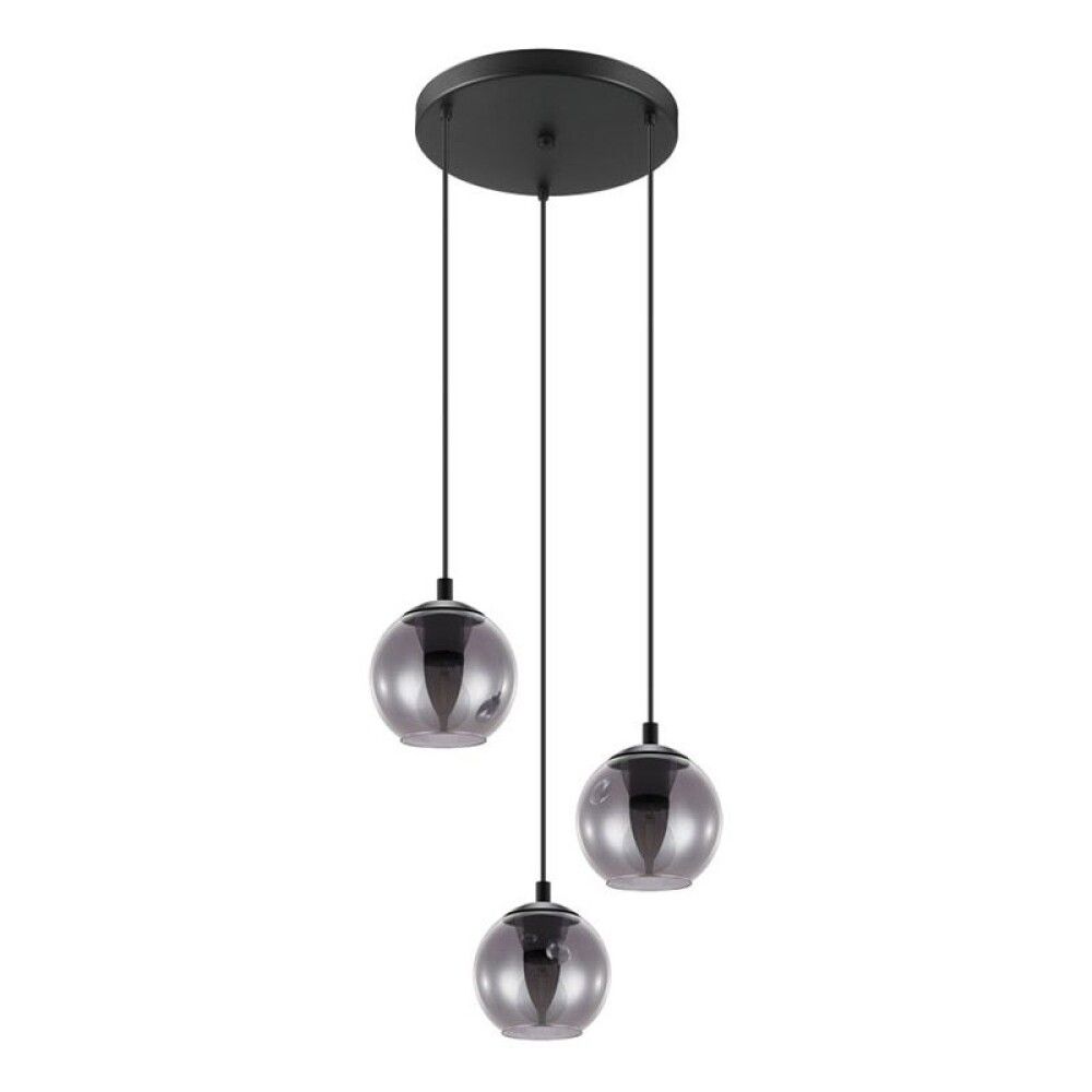 Loftljós Ariscani 3x40W E27 Eglo reyklitað/svart þv.42,5cm