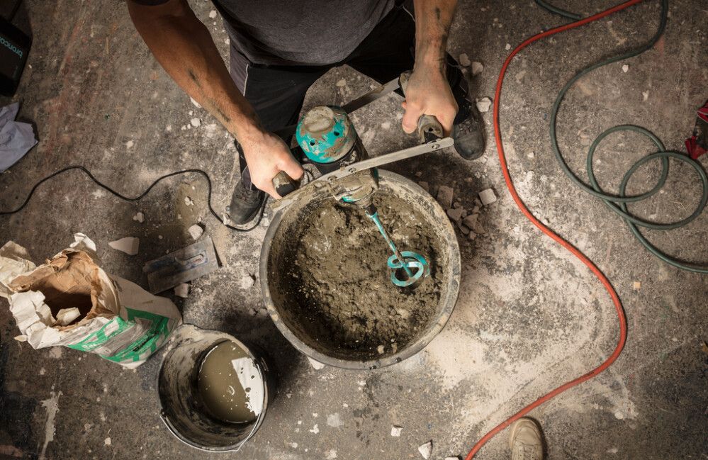 Hrærivél 1300W Collomix Ergomix 1300 m/ WK 140