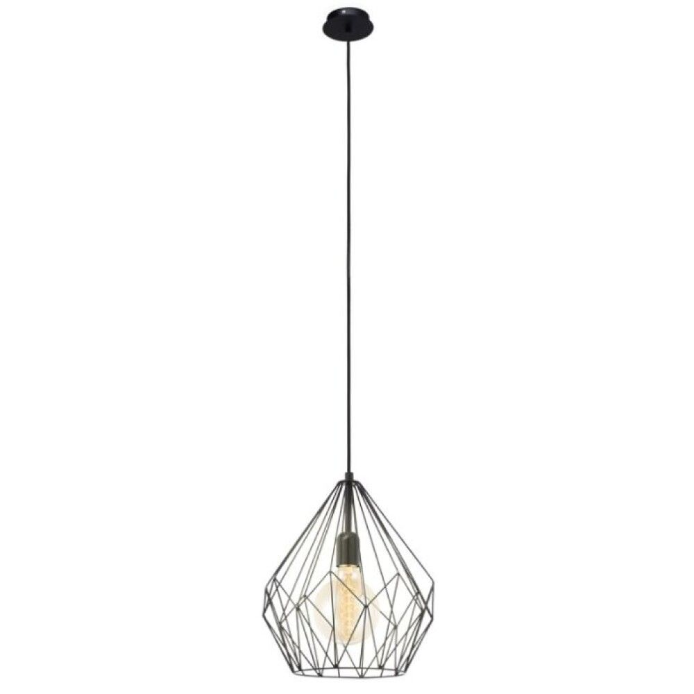 Loftljós Carlton, vintage, E27, 60W frá Eglo, þv.31 cm, svar