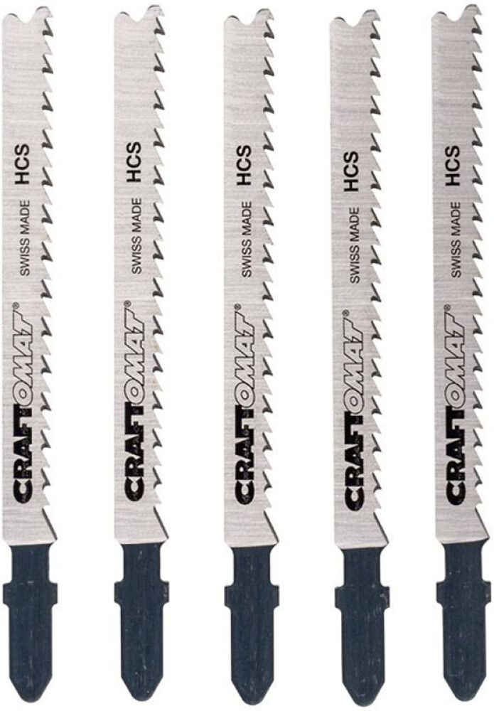 Stingsagarblöð 100 mm tré Craftomat T101B 5 stk