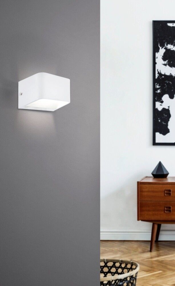 LED veggljós Sania 4 6W Eglo hvítur