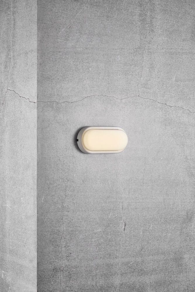 Veggljós LED Cuba hvítt 20,5 cm