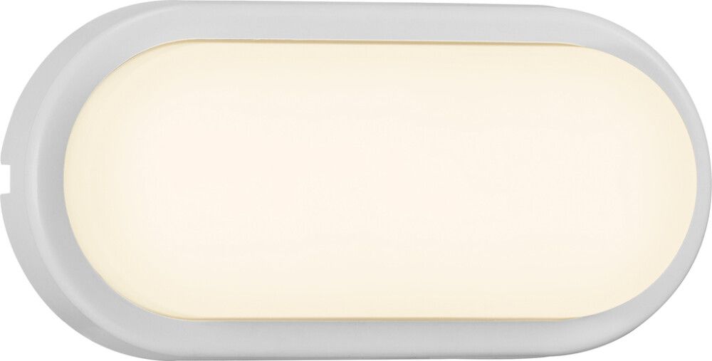 Veggljós LED Cuba hvítt 20,5 cm