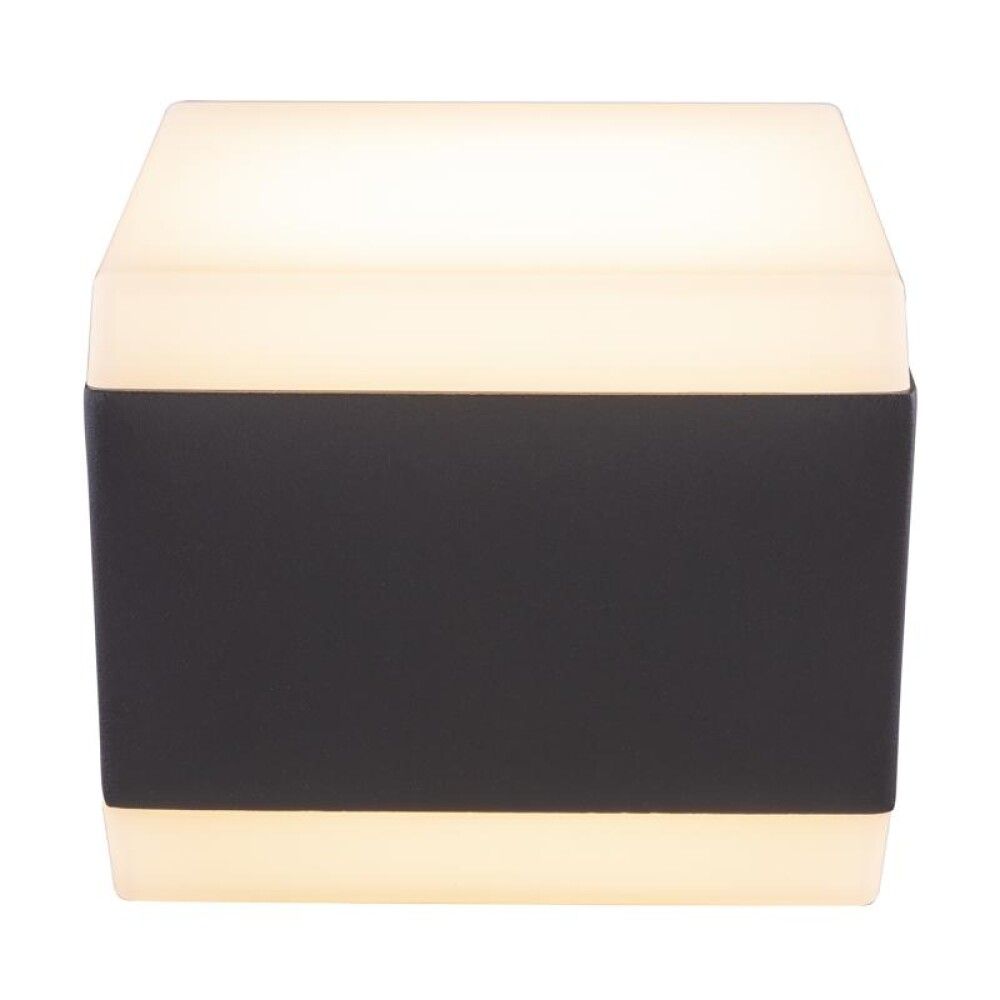 Útiveggljós LED 11,4W Globo Slice IP44 9cm dökkgrátt