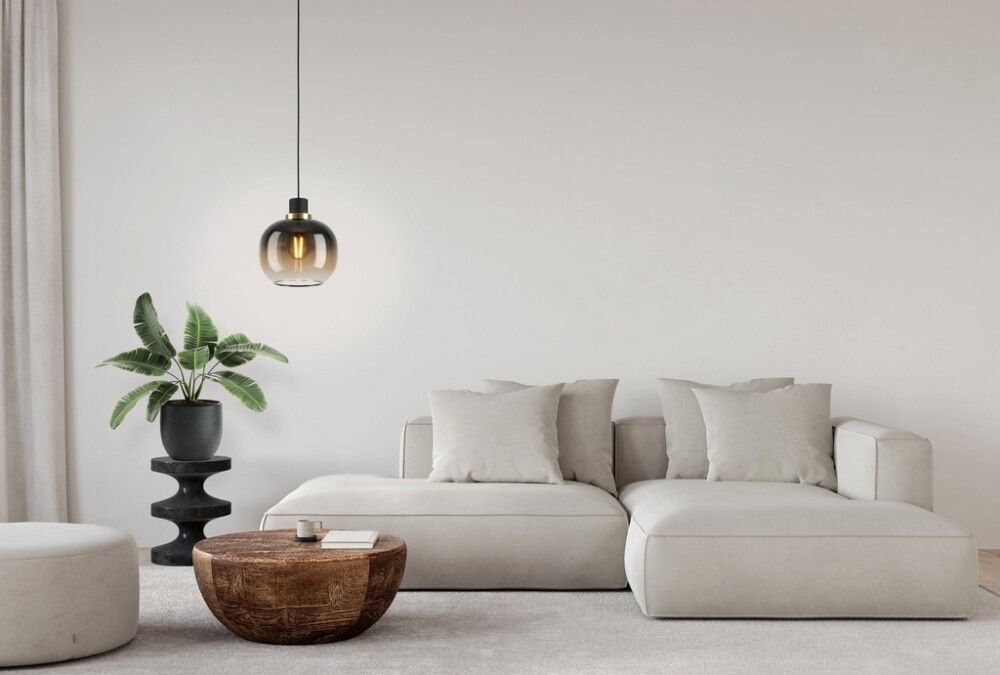 Hangandi ljós E27 Oilella Ø19 cm