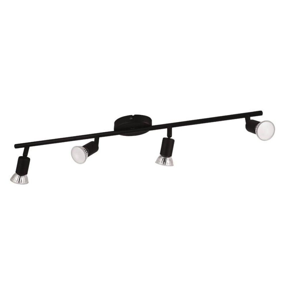 Loftkastari LED Buzz 4xGu10 Eglo svart