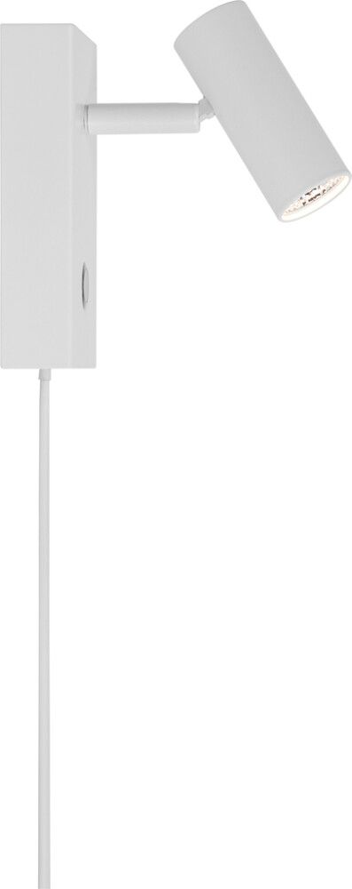 Veggljós LED Omari hvítt dimmanlegt 12 cm