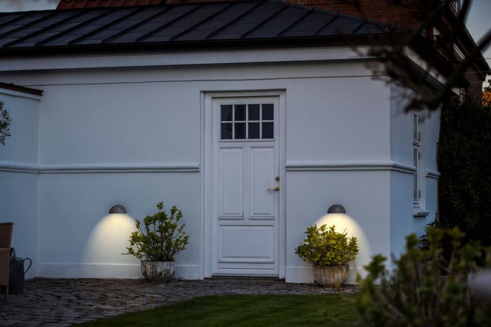 Veggljós E27 Scorpius Maxi galvaníserað stál 27 cm