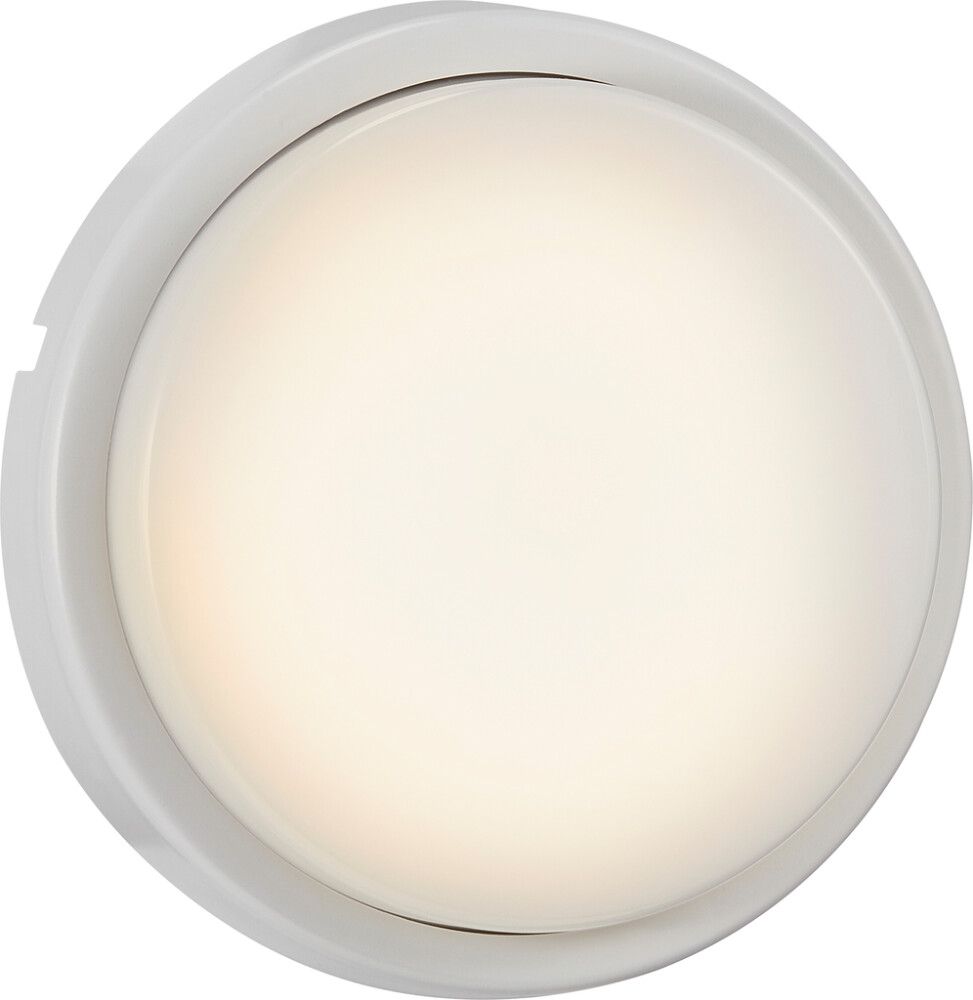 Veggljós LED Cuba Energy Round hvítt Ø17,5 cm