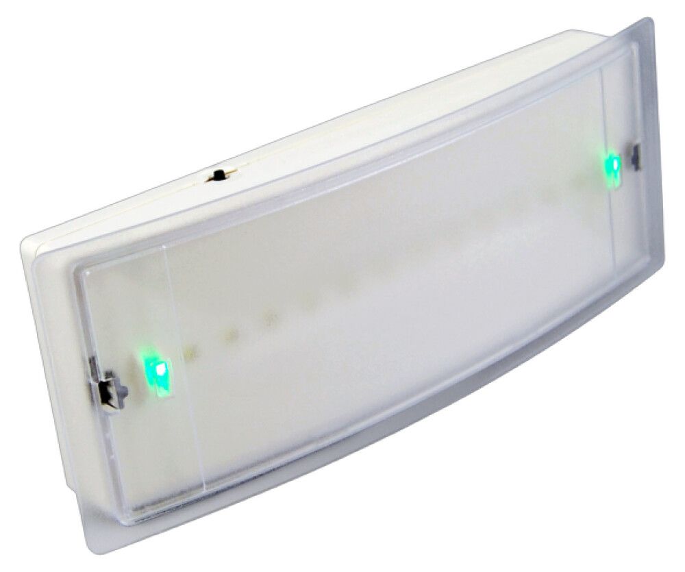 Neyðarljós slim LED IP42