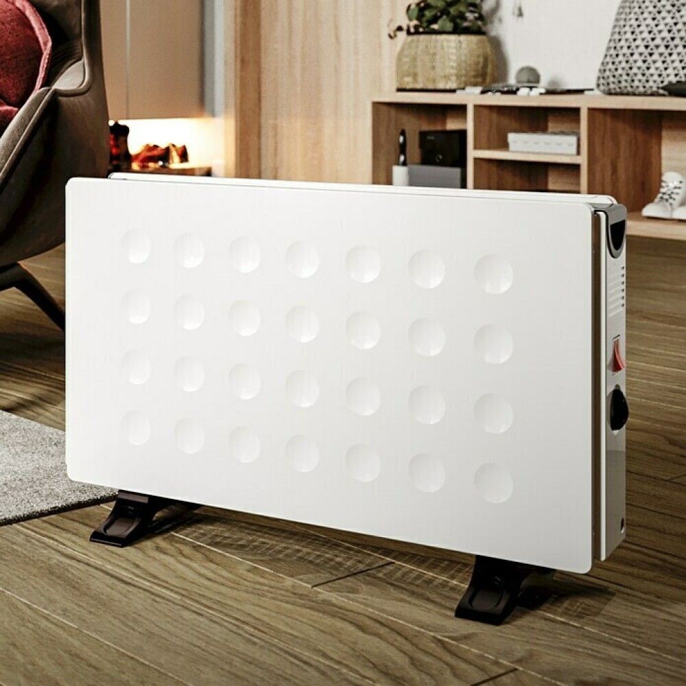 Rafmagnsofn 750W/1500W/2000W Voltomat hvítur