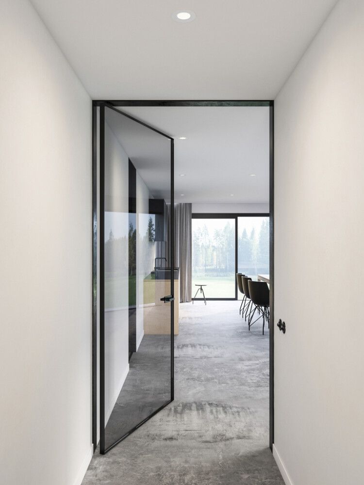 Innfeldur kastari LED Siege hvítur Ø8,5 cm