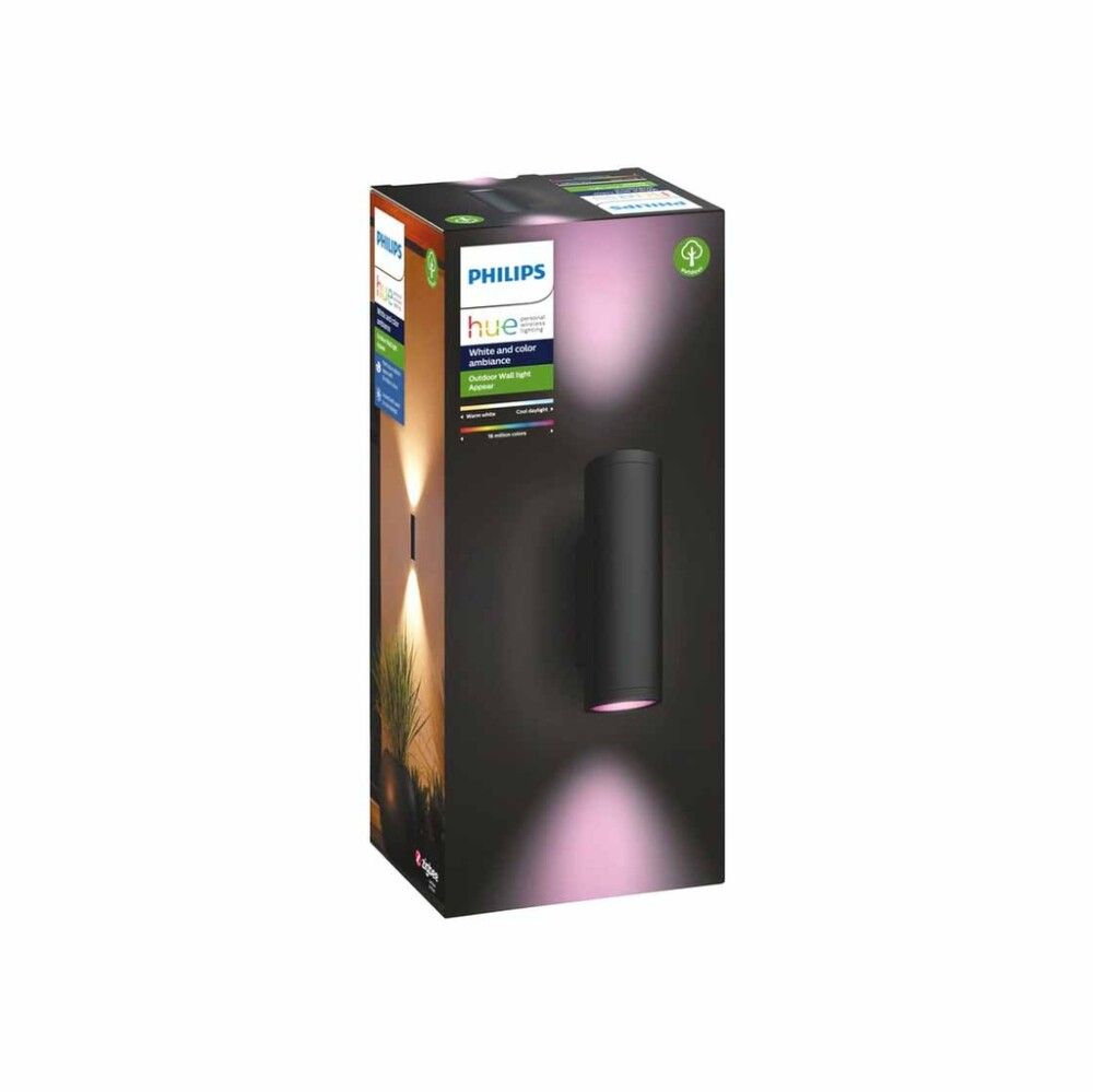 Veggljós LED Appear 2x8W IP44 Philips Hue WCA