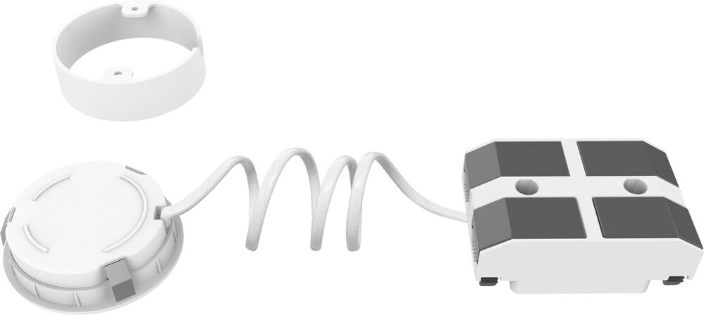 Innbyggður kastari LED Kitchenio 3x2W Ø6,4cm hvítir