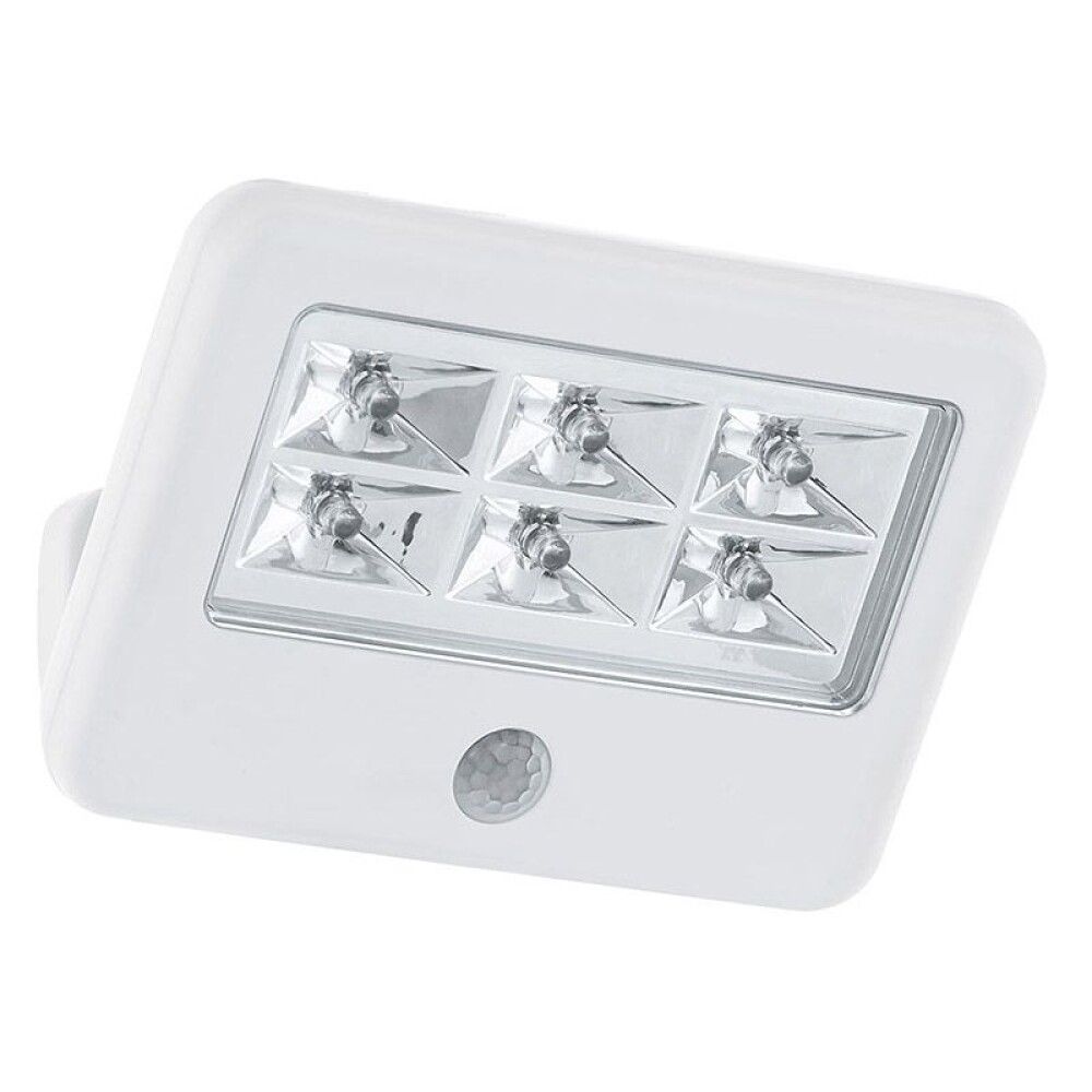 Veggljós Gavello 0,5W LED m/hreyfiskynjara Eglo hvítt