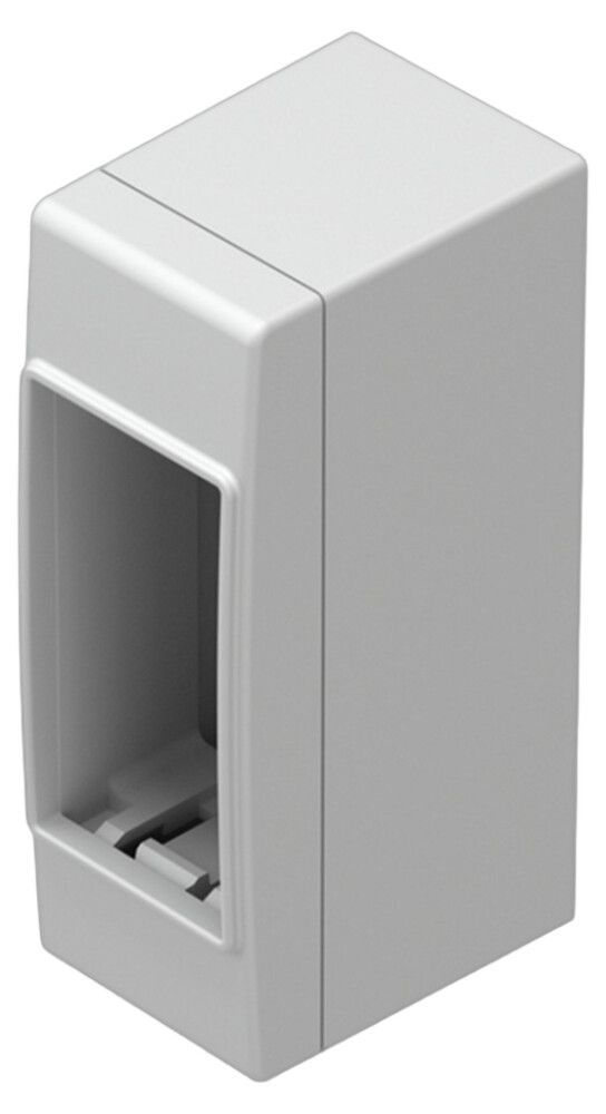 Rafmagnsbox utanáliggjandi 1F 1M IP20 hvítt