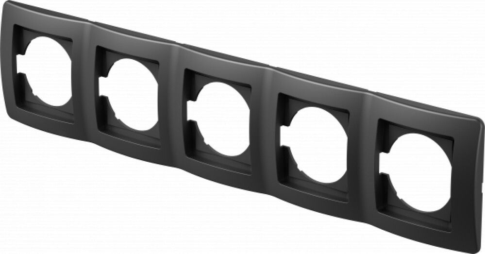 Rammi 5 faldur láréttur Ekonomik svartur