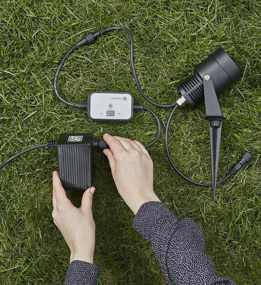 Birtuskynjari og tímastillir fyrir Garden 24