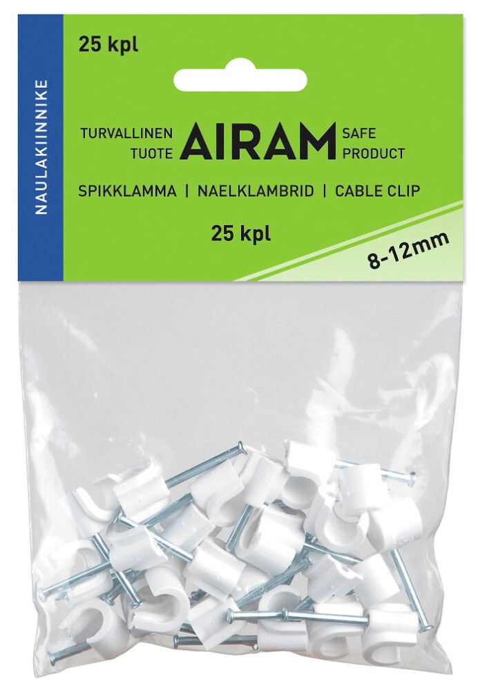 Snúruklemma 8-12mm 25stk