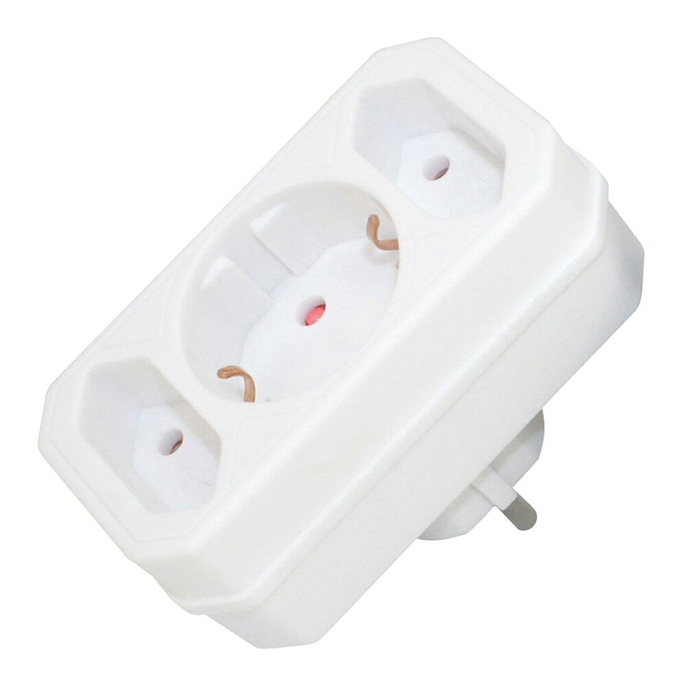 Fjöltengi 2+1 Commel hvítt