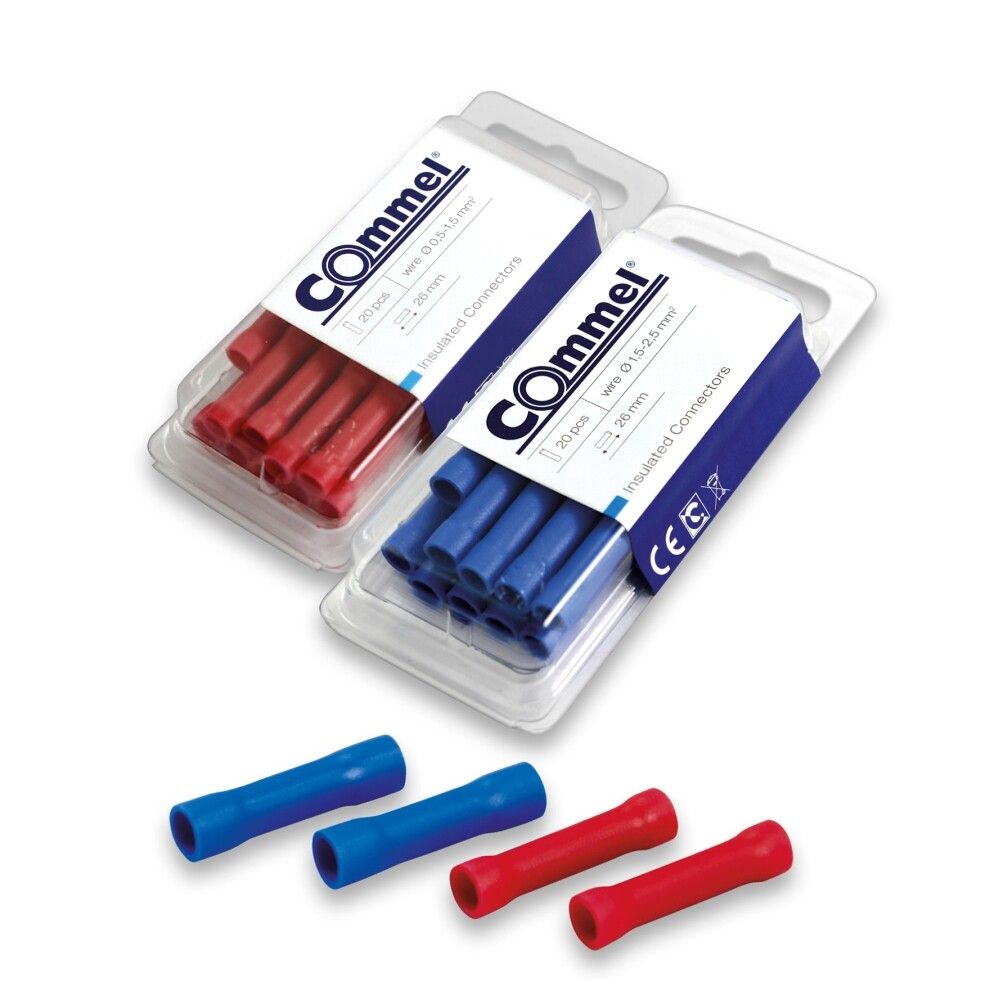 Klemmuhólkur 1,5-2,5Q Commel 25stk