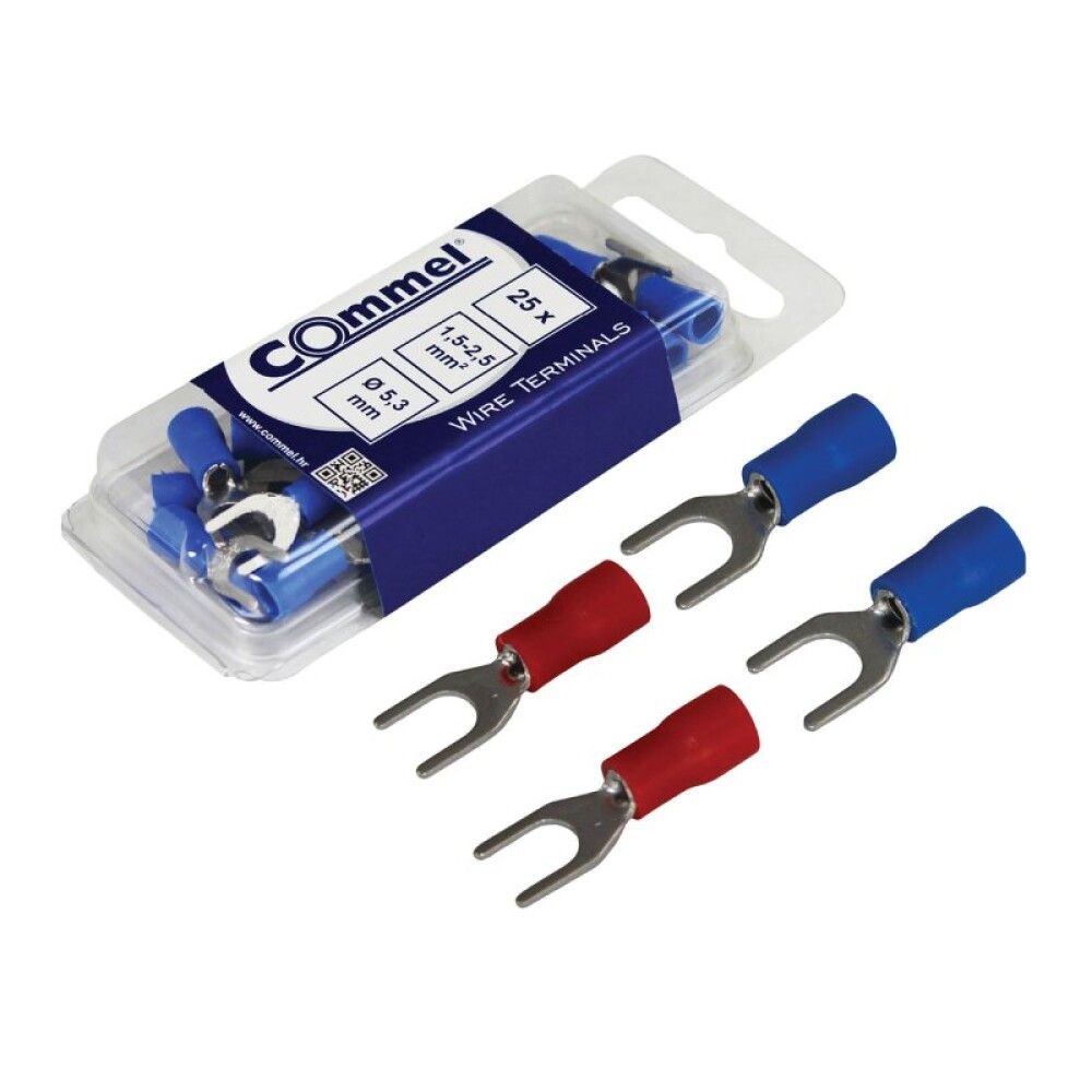 Bílaskór klofinn 2,5 Ø5,3 mm 25stk Commel