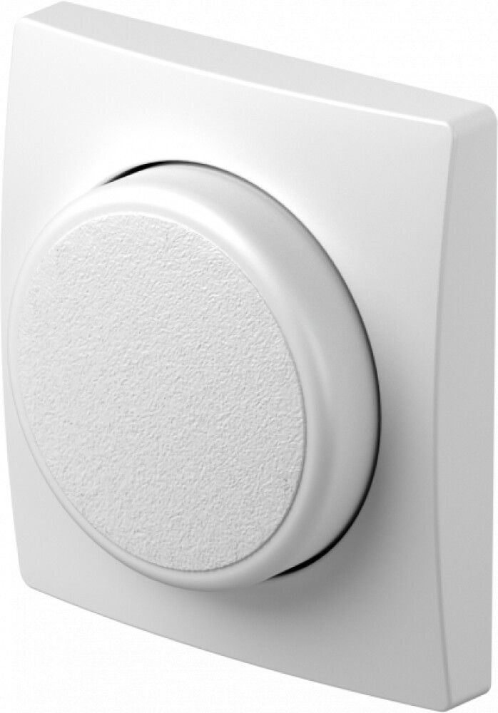Lok og hnappur fyrir dimmer Ekonomik hvítur