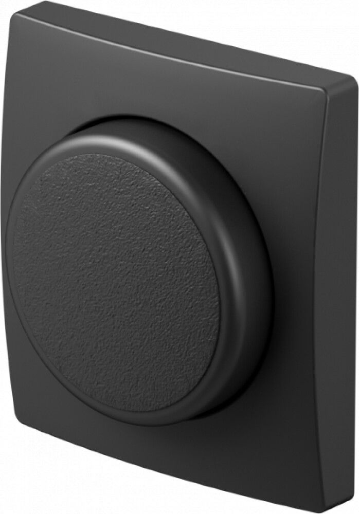 Lok og hnappur fyrir dimmer Ekonomik svartur