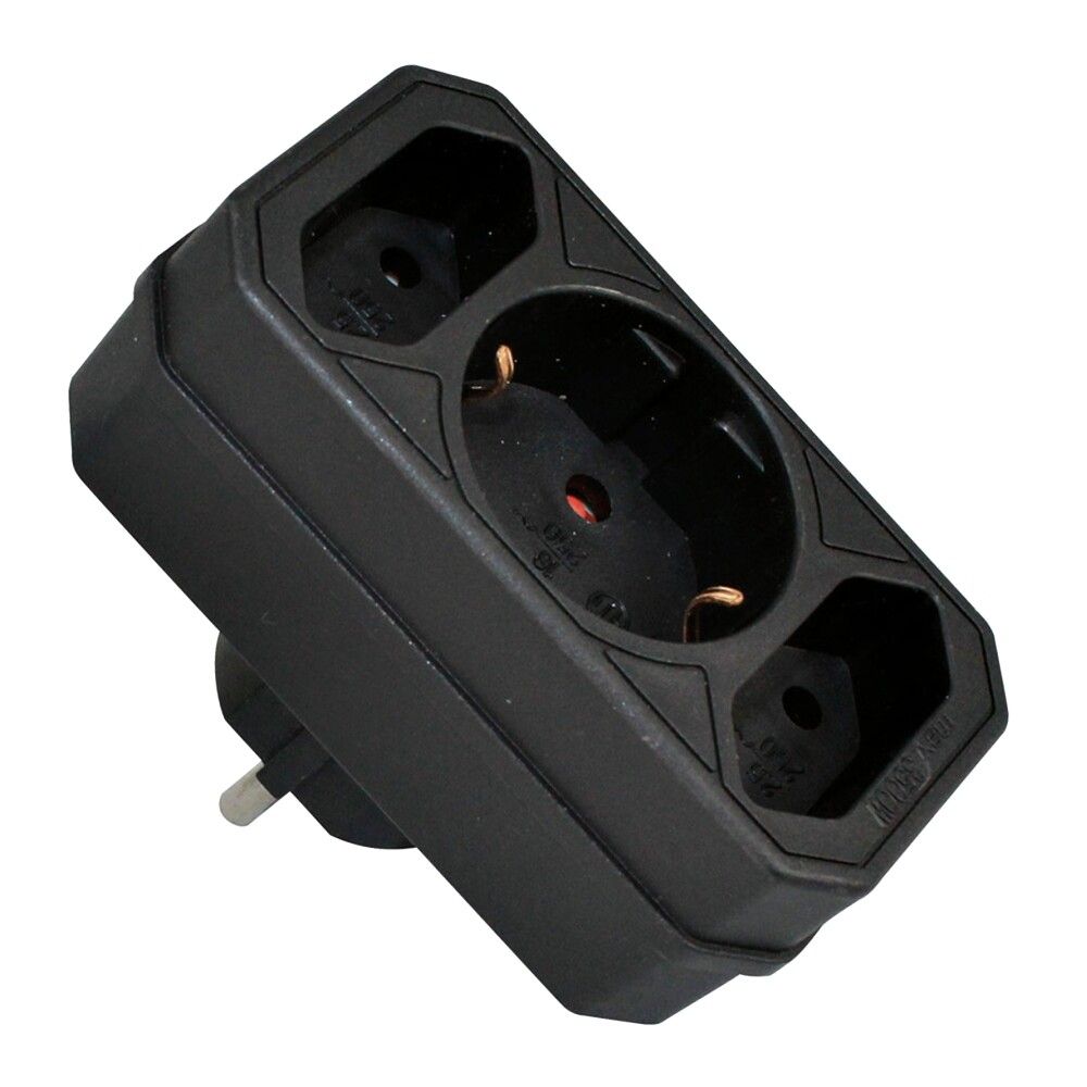 Fjöltengi 2+1 Commel svart