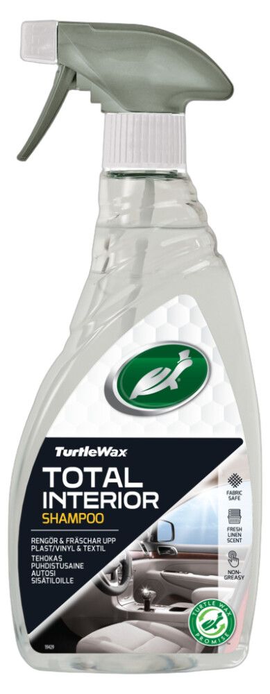 Hreinsiefni fyrir bíla Turtle Interior Shampoo 500ml