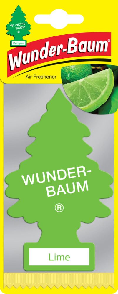 Ilmpúði í bíl Wunderbaum Lime