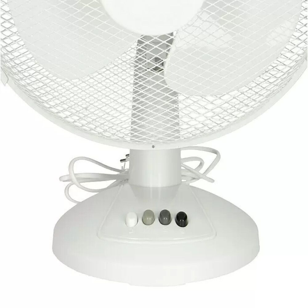 Borðvifta Ø30 cm Proklima hvít