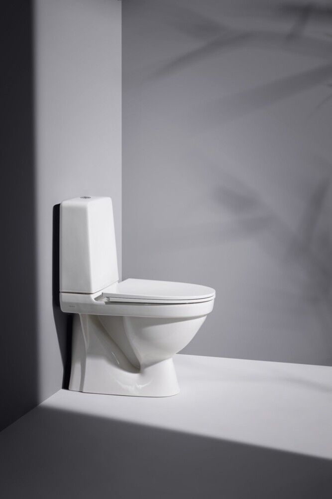 Salernisseta Hæglokandi Laufen Kompas Hvít