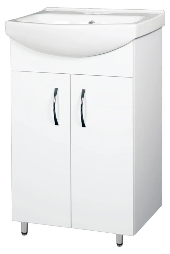 Handlaugarskápur 55cm Nortiq Kiev Hvítur