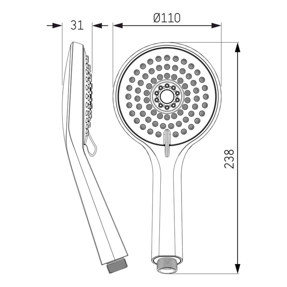 Handsturta Camargue Samsø Blokhus 2 stillingar