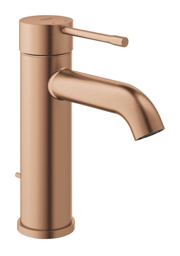 Handlaugartæki með botnventli Grohe Essence S koparlitað